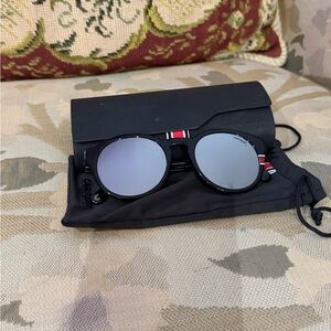 Carrera Black Sunglasses with Red and White Detail